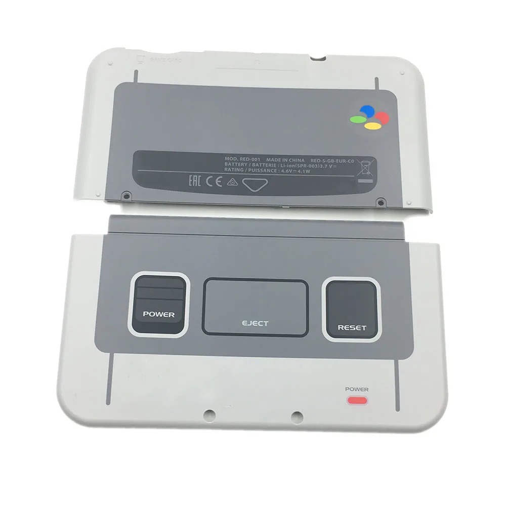 Для SNES ограниченный корпус Оболочка Чехол для New 3DS XL LL Передняя Задняя Лицевая панель для nintendo New3DSXL