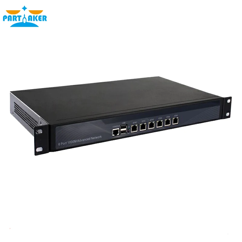 Partaker 1U Firewall Server R11 i5 2540m 6 LAN 2G RAM 8G SSD RouterOS Support