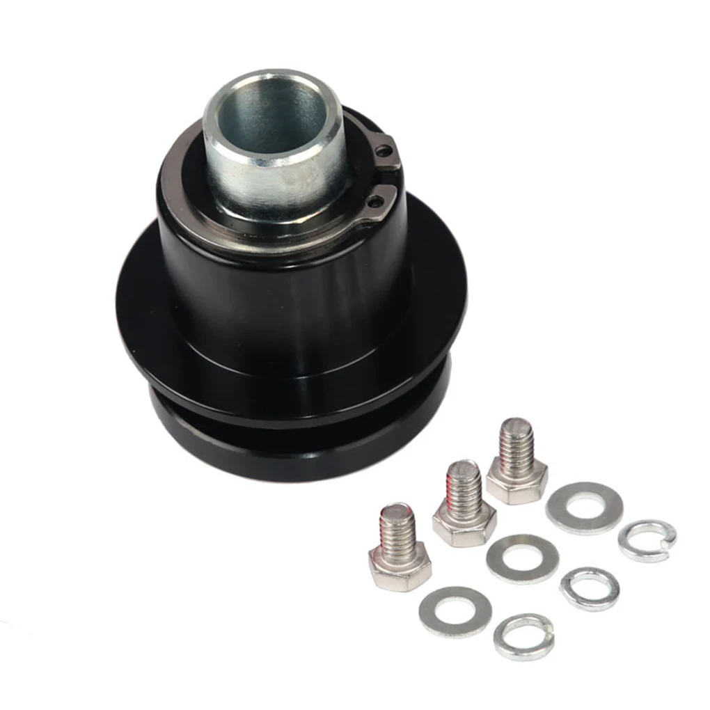 

2019 Steering Wheel Quick Release Disconnect Hub 360 Degree 3 Holes Pull Ring Aluminum Car Accessories