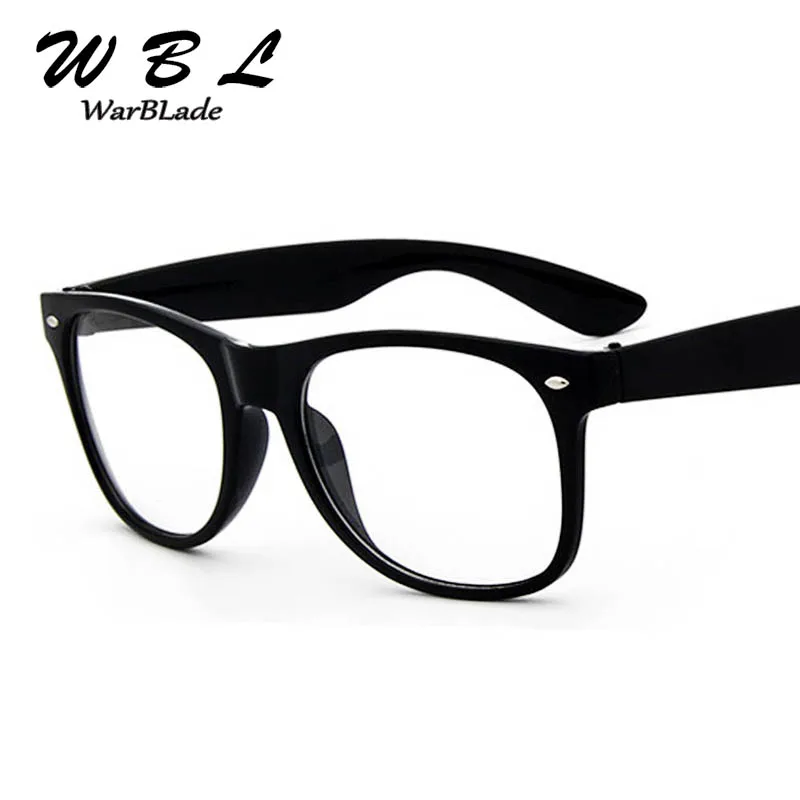 WarBlade New Fashion Men Glasses Frame Women Glasses Clear Glass Brand Clear Transparent Glasses Optical Myopia Eyewear Hot