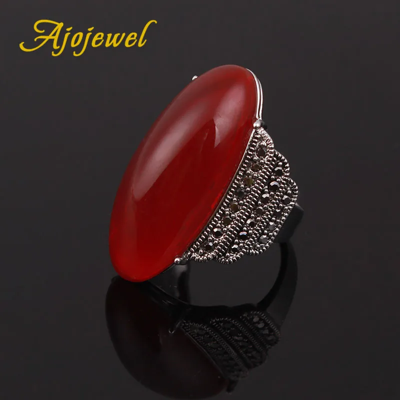 Stone Ring size 7-10 finger ring For Women Vintage Jewelry Bague