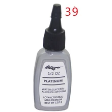 PLATINUM цвета, Перманентный макияж, пигмент, профессиональное коричневое 15 мл/бутылка(1/2 OZ) косметические чернила для татуировки краски для лица губ для бровей 5 шт./лот