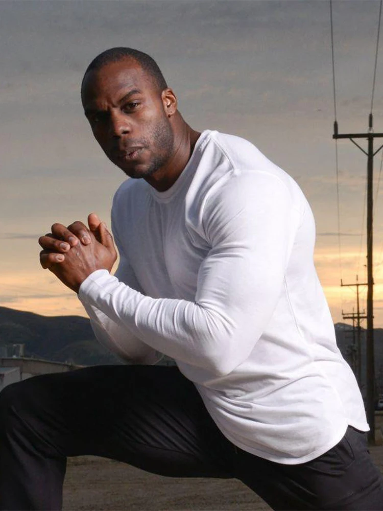 GYMOHYEAH 2018 Autumn Fashion Men's Fashion Casual Concise streetwear O-Neck Long Sleeve basic Slim fit T Shirt men clothing GYMOHYEAH 2018 Autumn Fashion Men's Fashion Casual Concise streetwear O-Neck Long Sleeve basic Slim fit T Shirt men clothing