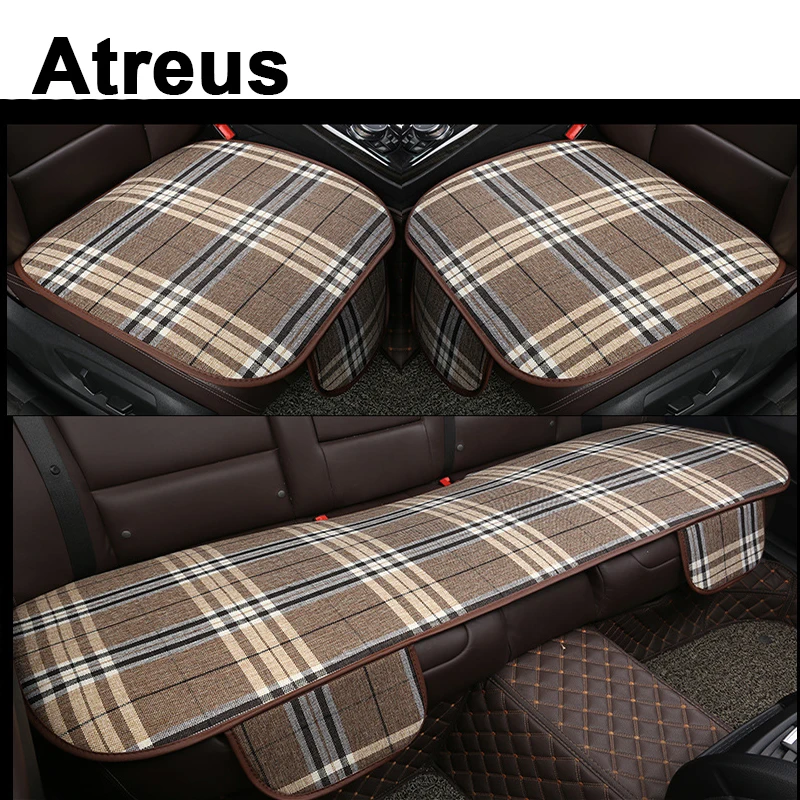 Автомобильные чехлы Atreus для сидений в бизнес-стиле Nissan qashqai Citroen c4 c5 c3 Chevrolet cruze aveo