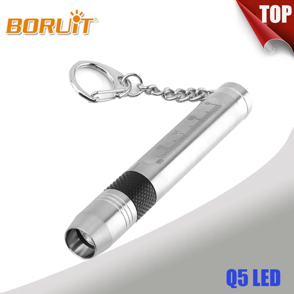 

BORUIT 380LM XPE Q5 LED Mini 365nm UV Flashlight Violet Light Keychain Torch Jewelry Identification Portable Lantern For Purple