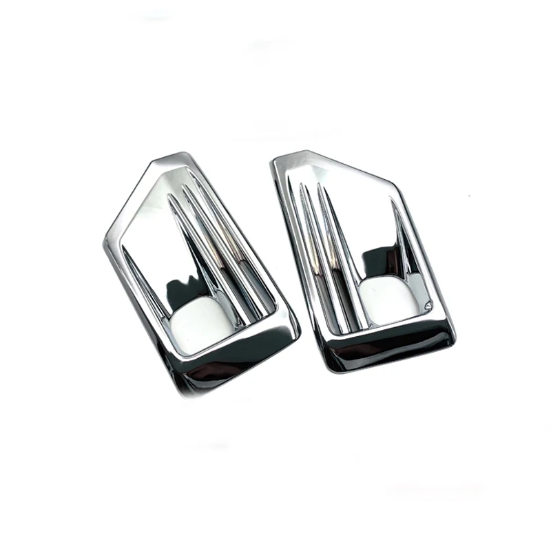 

ABS Chromed Front Fog Lamp Light Decoration Frame Cover Trim For Toyota RAV4 Adventure 2019 2020 Car Accessories