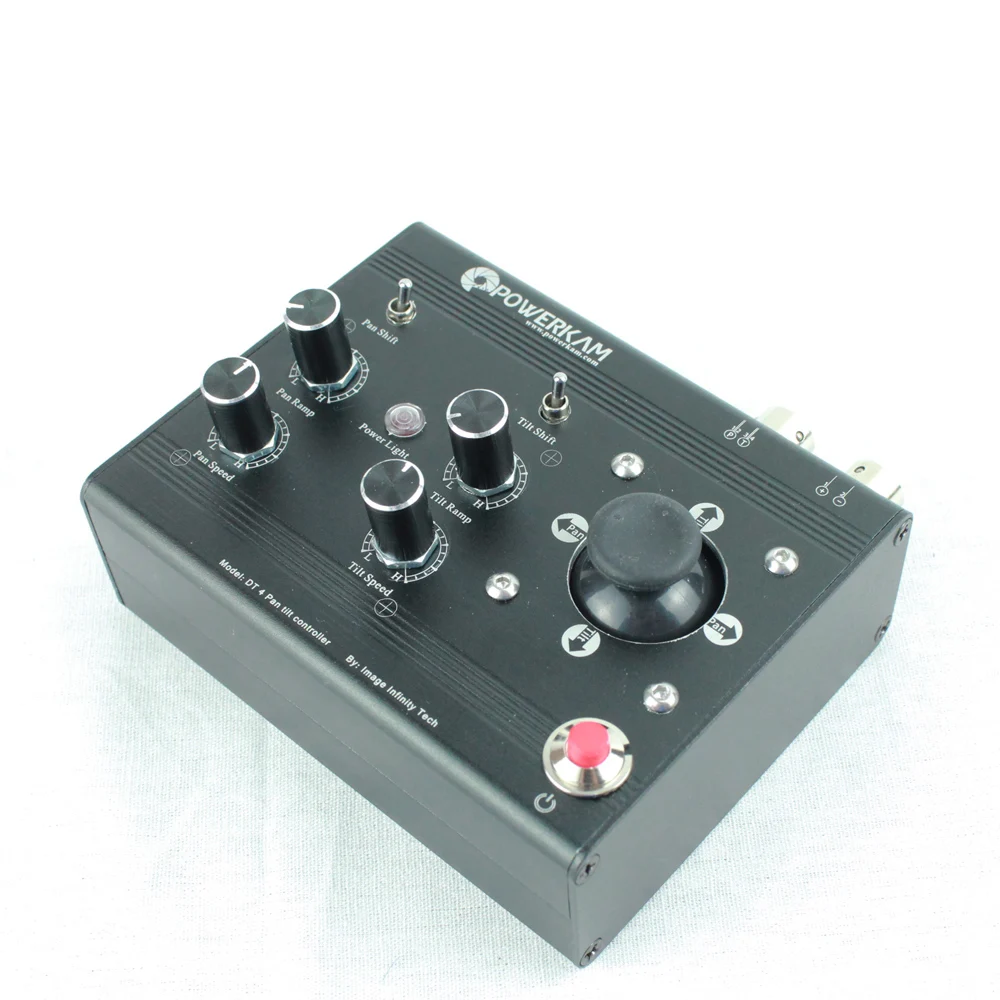POWERKAM PT-0 и DT4 моторизованная поворотная головка с контроллером для BMCC, DSLR, GH4, BMD