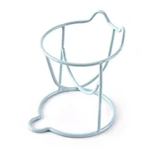 Для порошка слоеного декоративный кот Рисунок Организатор держатель из углеродистой стали изысканный легкий стеллаж для хранения принадлежности для макияжа портативный