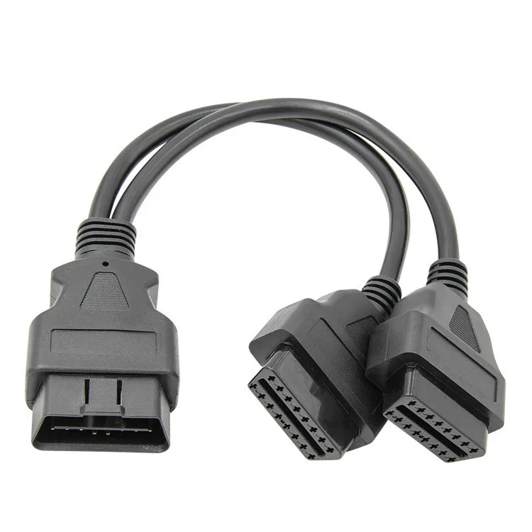 Качественные автомобильные аксессуары OBD2 одна точка две конверсионные линии OBD