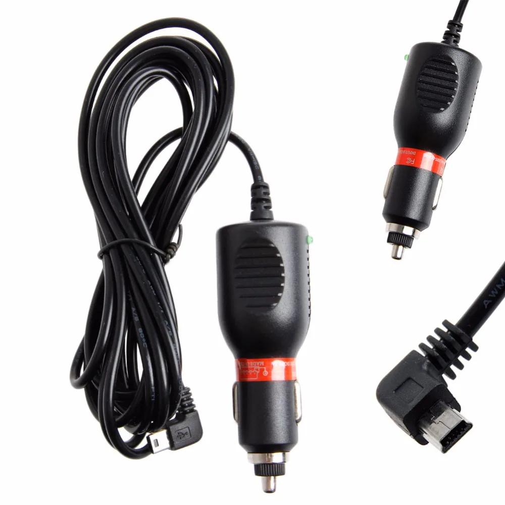  Neue Ankunft Mini USB Auto Fahrzeug DC Power Adapter Ladegerät Kabel Kabel Für GARMIN GPS Nüvi 2A