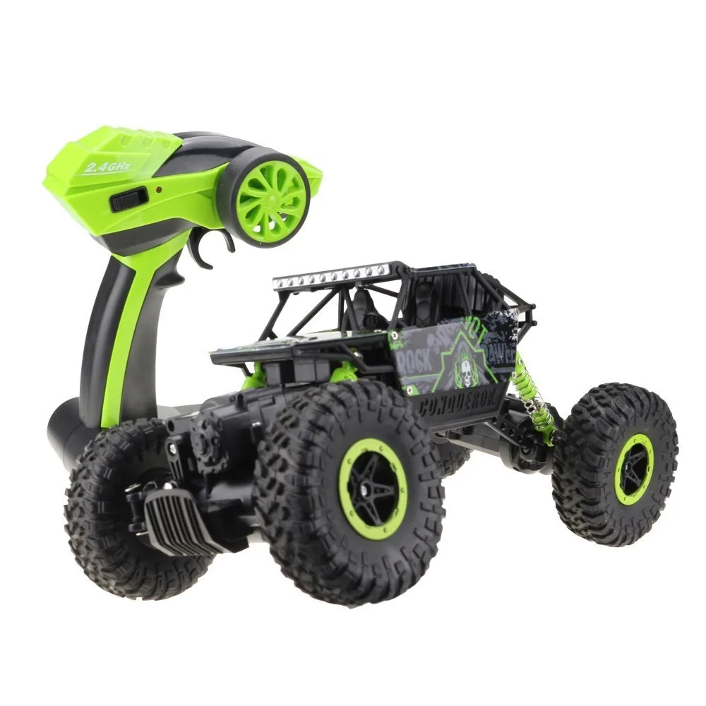

RC Car 4WD 2.4GHz climbing Car 4x4 Double Motors Bigfoot Car Remote Control Model Off-Road Vehicle Toy