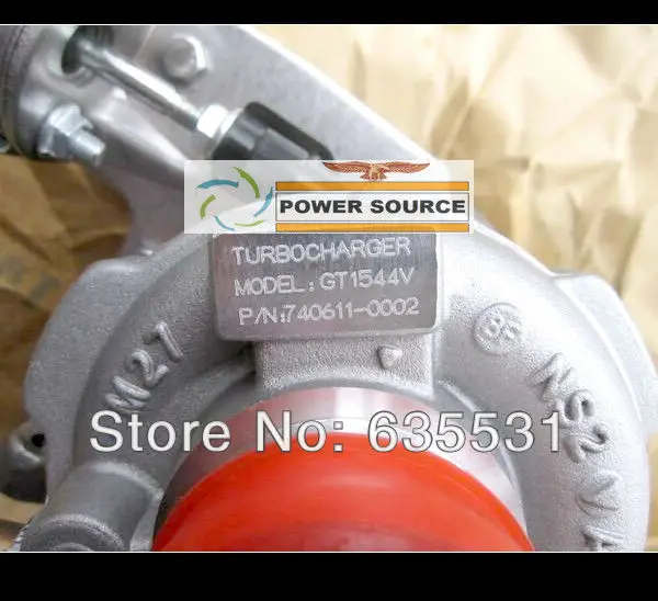 GT1544V 740611 782403 Turbocharger For HYUNDAI Matrix Getz KIA Cerato Rio Pdride CRDi 2004- D4FA D4FB U1.5L with Gaskets (6)