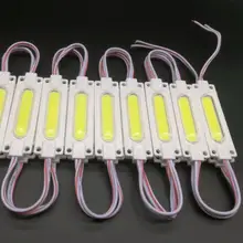 Светодиодный модуль, Водонепроницаемый IP65 суперяркие COB Светодиодный модуль, белый красный цвет желтый, синий; размеры 34–43 зеленый, DC12V, высокое качество