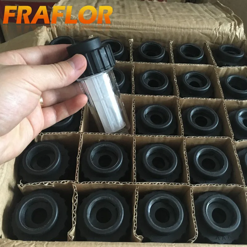 

50pcs/Carton Water filter Karcher Filter for K2 - K7 high Pressure Washer Machine and For Lavor Elitech Champion etc