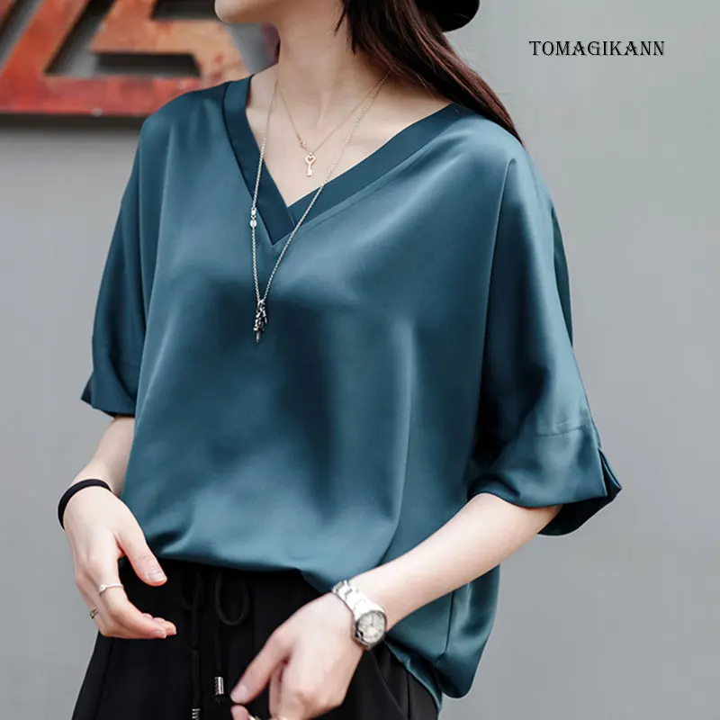 satin t shirts
