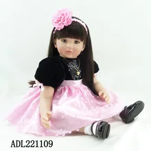 Новые виниловые силиконовые перерожденные куклы младенцы, куклы-модели ребенка реалистичные куклы принцесса кукла "малыш" малыш high-end рождественские подарки на день рождения
