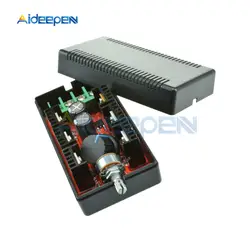 DC 12 V 24 V 48 V 2000 W 40A двигатель постоянного тока Скорость контроллер Регулируемый ШИМ HHO RC регулятор коммутатор контроллера 10 V-50 V с черный Чехол