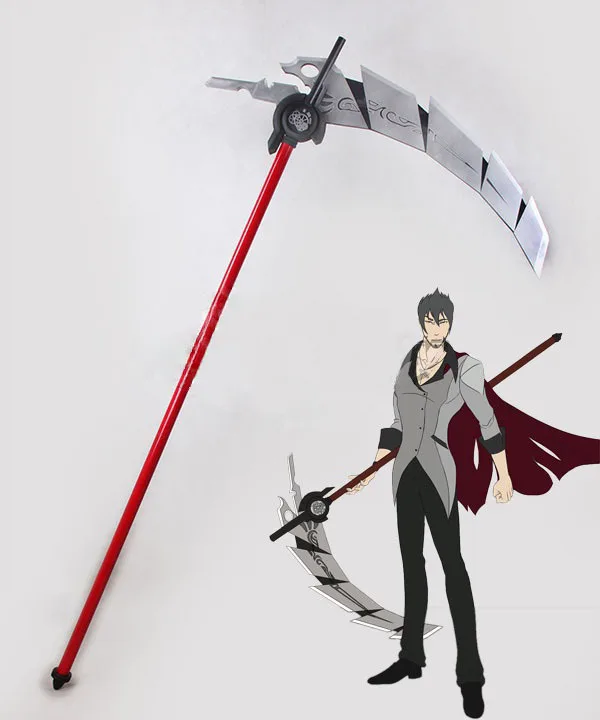 RWBY Qrow Branwen Scythe Cosplay Weapon Propin Costume Props from