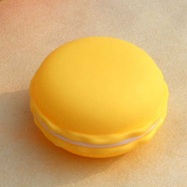 5 шт. портативный мини-Макарон конфетного цвета, Подарочная посылка, переносная коробка для хранения мелких предметов, милая Ювелирная посылка чехол - Цвет: yellow