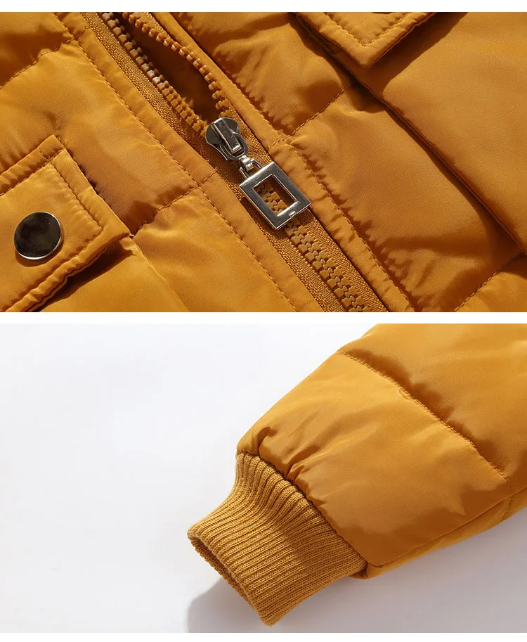 New Winter 2018 Baby Clothes Sets Boy & Girl Duck Down Fur Hooded Jacket And Pants Clothing Suits Kids Thick Warm Two-Piece Sets (8)