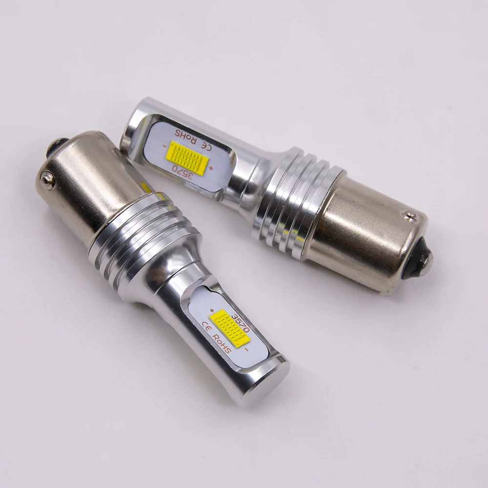 

2x 1156 BA15S Car LED Bulbs Canbus Auto P21W LED Reverse Light Backup DRL Lamp for Vw Passat 01-10 B5 B6