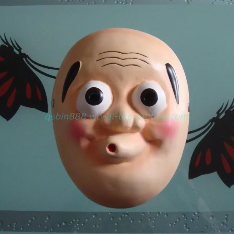 Милый японский аниме фигурка свет смерти Примечание Смола Маска полное лицо Косплей Hyottoko Ryuk манга Omen маски для хеллоуина реквизит
