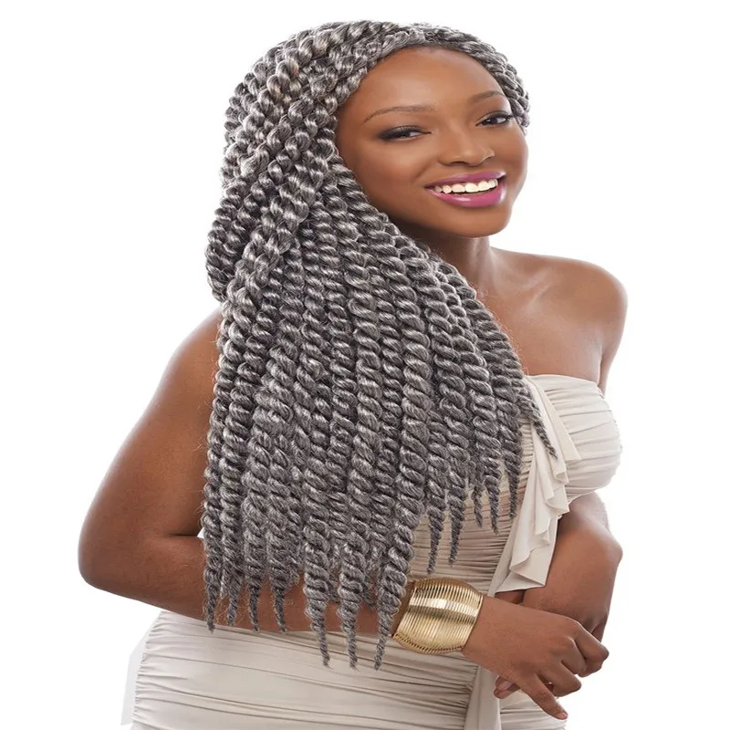 Havana Mambo Twist Crochet Braid Hair 20\u0026quot; Synthetic Ombre Havana Mambo Twist Crochet Braid Hair 20\u0026quot; Synthetic Ombre