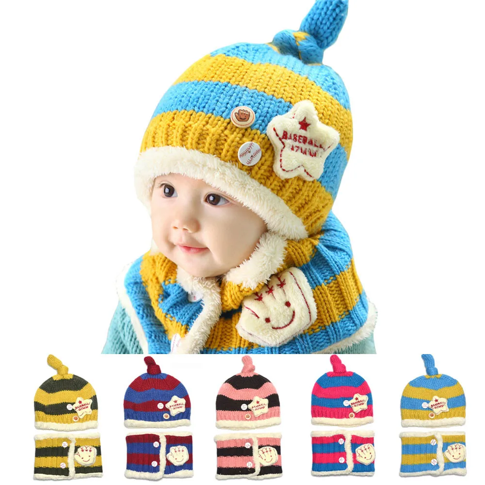 Buy Baby Boy Girl winter hats Unisex Kids Winter Warm