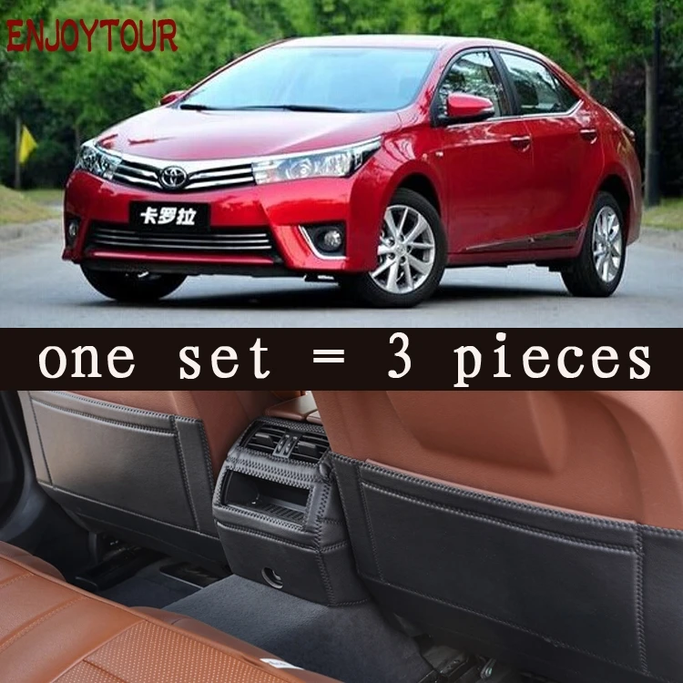 Leather car styling accessories Kids Car Auto Seat Back Protector Cover