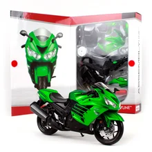 Maisto 1:12 Kawasaki Ninja ZX 14R зеленая Сборка DIY модель мотоцикла велосипед Комплект Новое поступление S 1000 RR/R 1200 GS