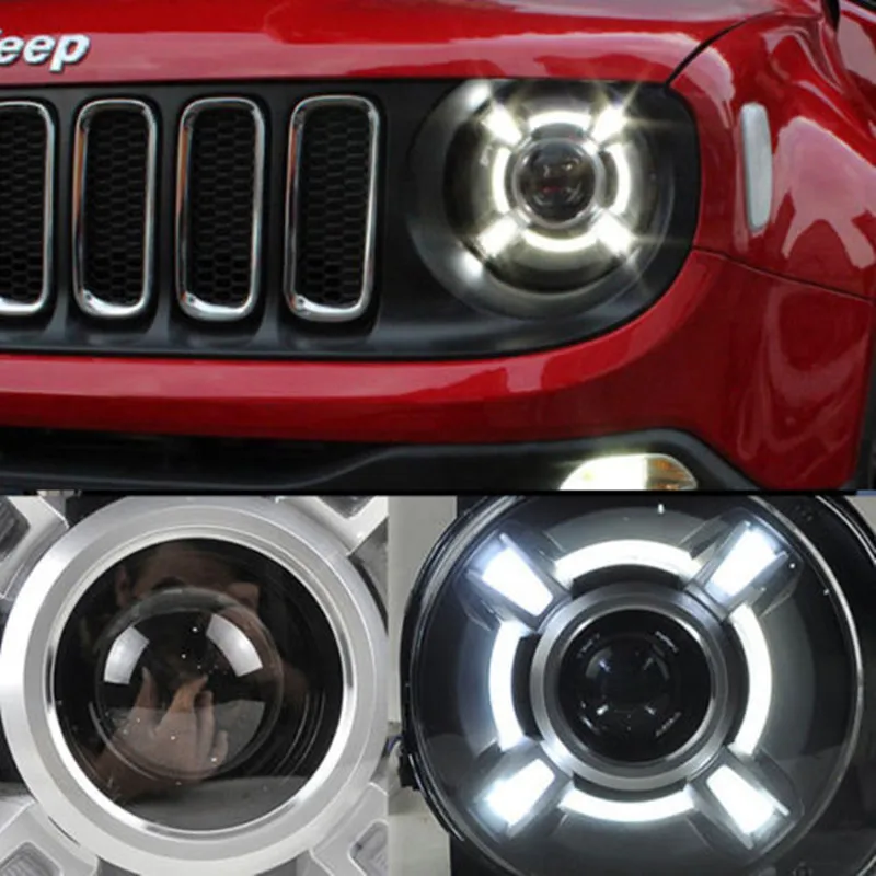

2015-2017 Year For Jeep Renegade BU LED Headlights Bi-Xenon Projector Lens Lamps for Jeep Renegade led headlights Assembly