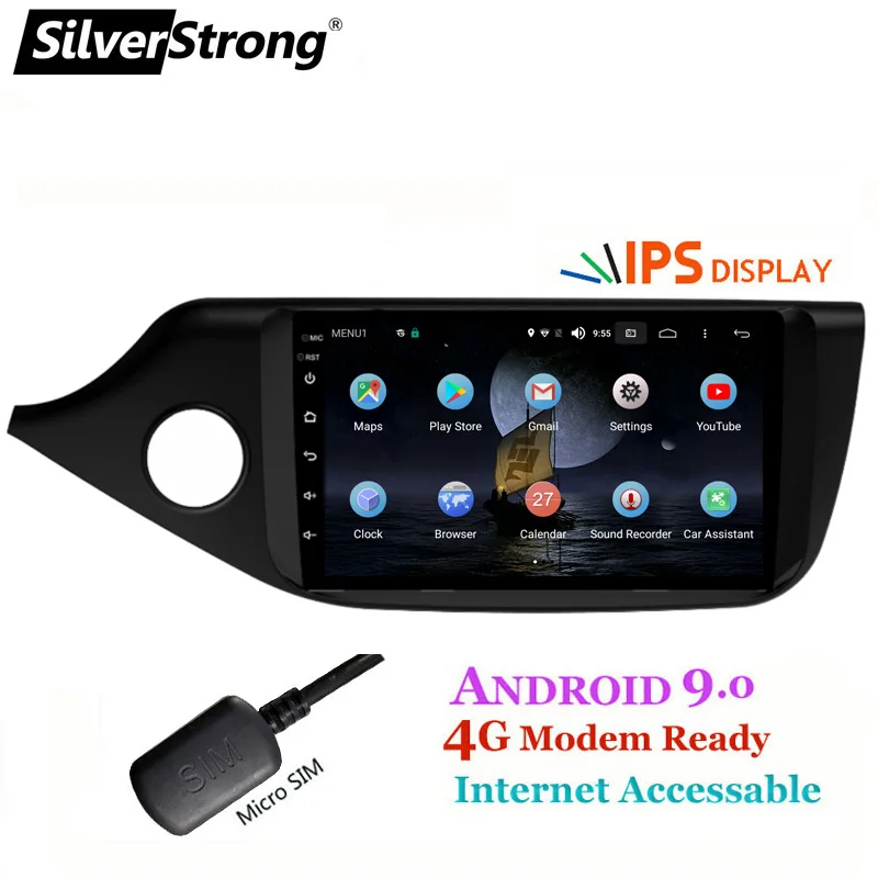 Cheap SilverStrong Android9.0 IPS Car Radio For KIA Ceed Android 2012-2016 Cee