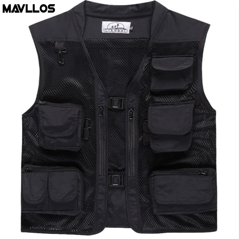Mavllos Summer New Outdoor Life Vest For Fishing Photography Vest Multi
