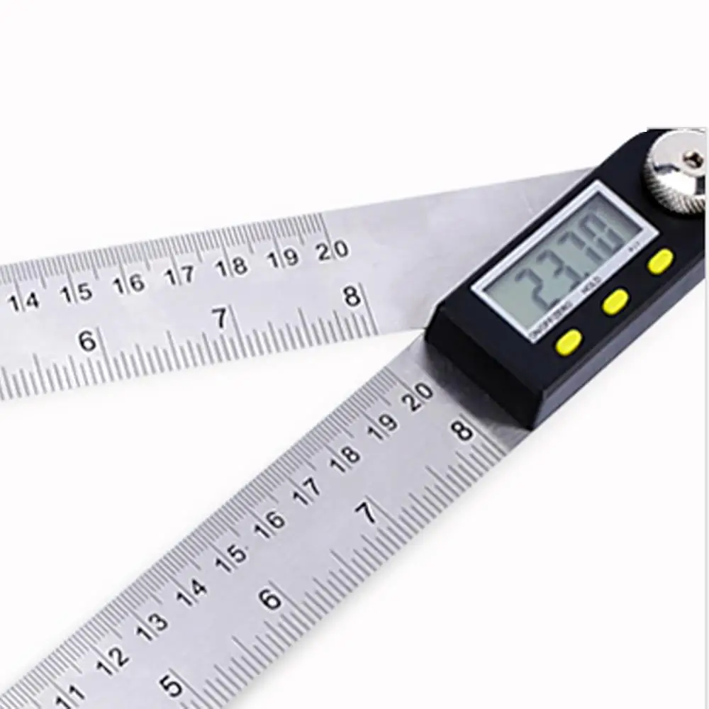 ELECALL 200mm Digital Protractor Inclinometer Goniometer Level