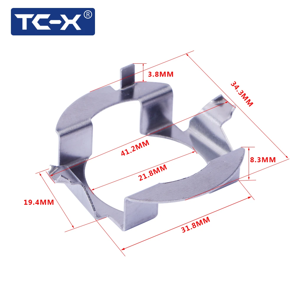 TC-X 1 пара H7 Адаптер для Benz B класс ML H7 светодиодный металлический фиксатор H7 опорный кронштейн с адаптером для Opel для Фольксваген Touareg