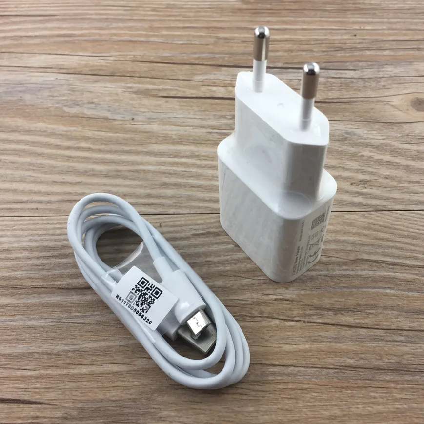 Быстрое зарядное устройство XIAOMI 5V2A QC2.0 EU US USB 10 Вт адаптер Micro Дата кабель для Mi 3S 4 4X