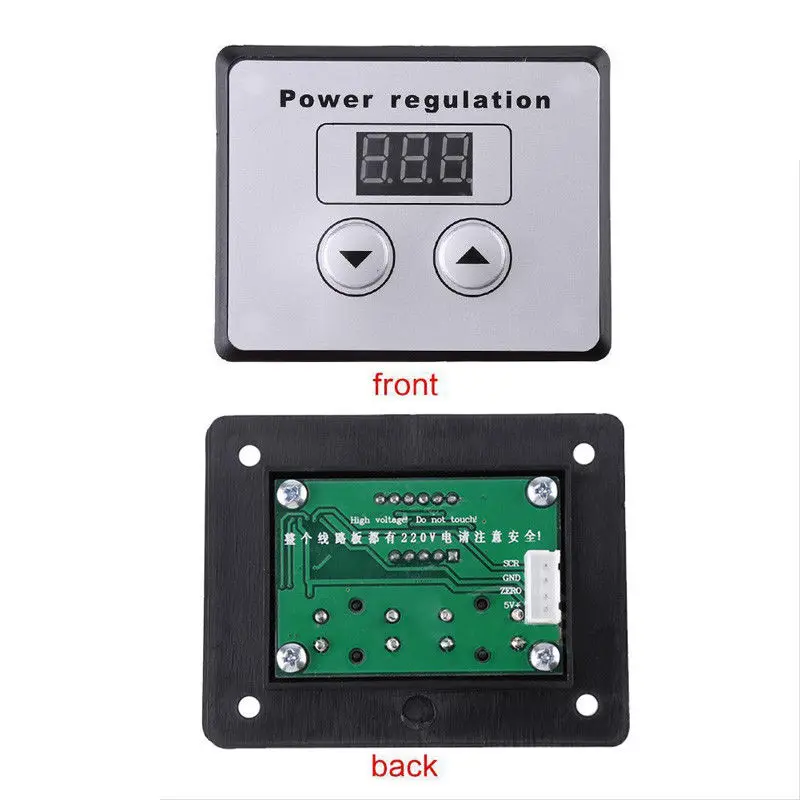 

AC220V 10000W Electric Regulator High Power SCR Speed Controller Motor Control SKD88