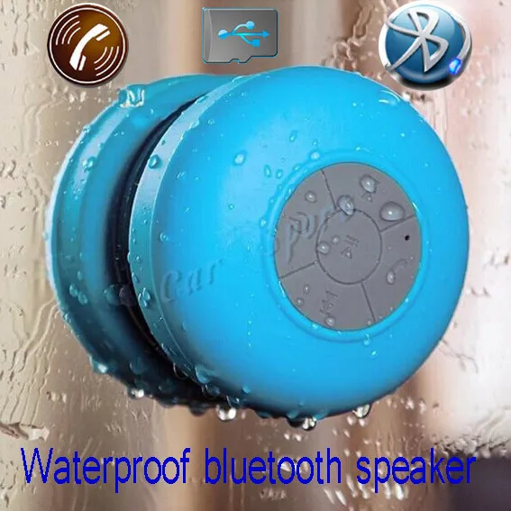 New Style Mini Waterproof Bluetooth Speaker water mini Wireless Shower Speakers for Mic Hand free Call with Suction | Электроника