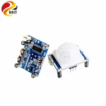 Free Transport 1pcs Excessive High quality HC-SR501 Infrared PIR Movement Sensor Module For Arduino Raspberry pi