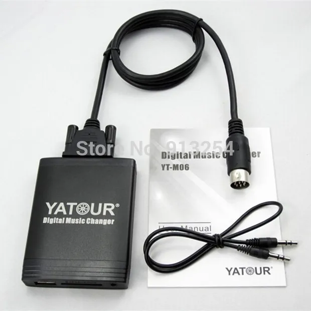

For M-bus USB Car Adapter CD player mp3 interfacd cd changer CDM-9825RB, CDM-9823R TDM-9501R/RM Fit Alpine Yatour