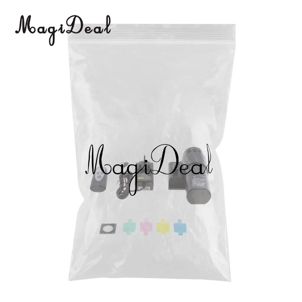 MagiDeal LED  Remote Control Projection Clock 5Color Changing Clock UK Plug