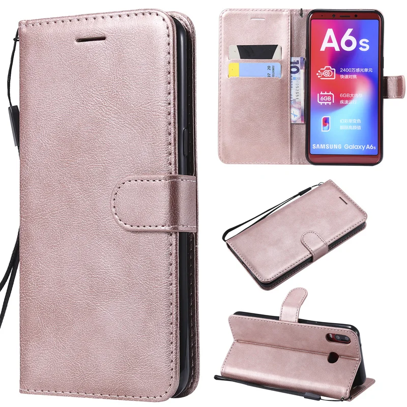 Чехол-портмоне с откидной крышкой из искусственной кожи чехол для телефона сумка для samsung A3 A5 A8 A7 A9 A6 плюс A6S C9 Pro A70 A10 M10 A40