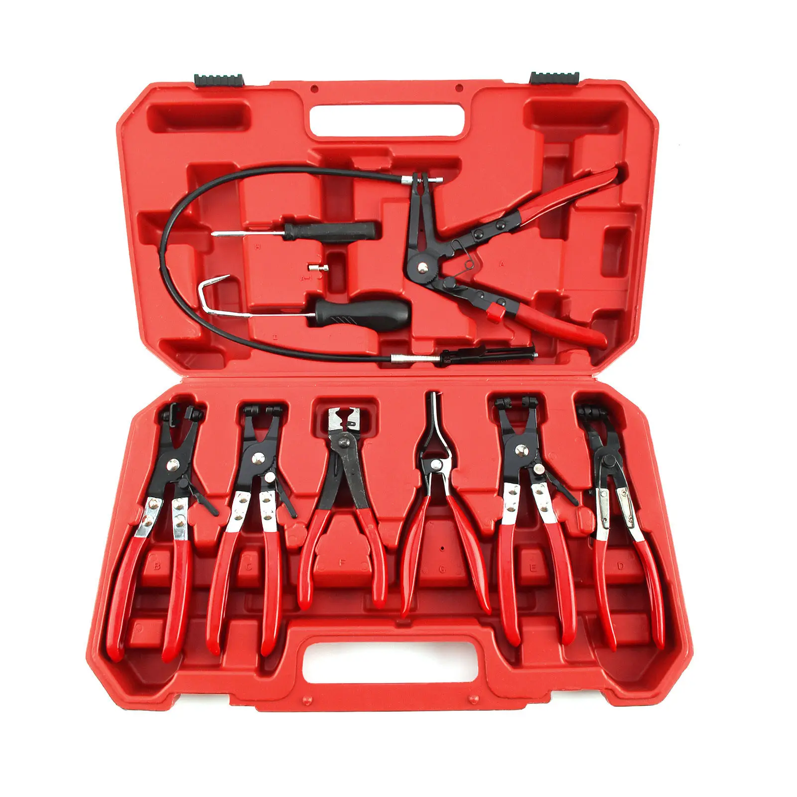 9-pcs-flexible-hose-clamp-pliers-kit-car-repair-tool-universal-set