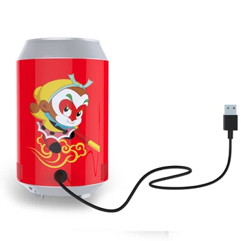 

KEMIN USB Mini Fridge Refrigeration Portable Car Auto Small Freezer Refrigerator Low Voltage 5V Ice Bottle Box Cooler 18cm*11cm