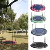 New Toy Swing For Kids Stripe Camouflage Pattern Round Nest Tree Swing Kids Toys Outdoor Indoor Folding Baby Swing Hanging Chair 1