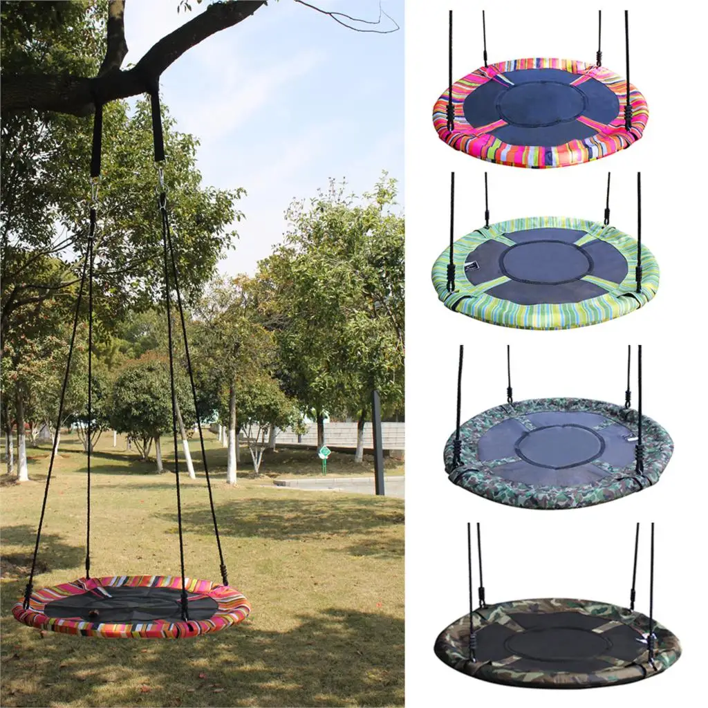 New Toy Swing For Kids Stripe Camouflage Pattern Round Nest Tree Swing Kids Toys Outdoor Indoor Folding Baby Swing Hanging Chair New Toy Swing For Kids Stripe Camouflage Pattern Round Nest Tree Swing Kids Toys Outdoor Indoor Folding Baby Swing Hanging Chair