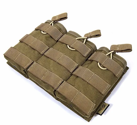 FLYYE MOLLE EV Универсальный тройной маг Чехол Военная походная модульная CORDURA PH-M025