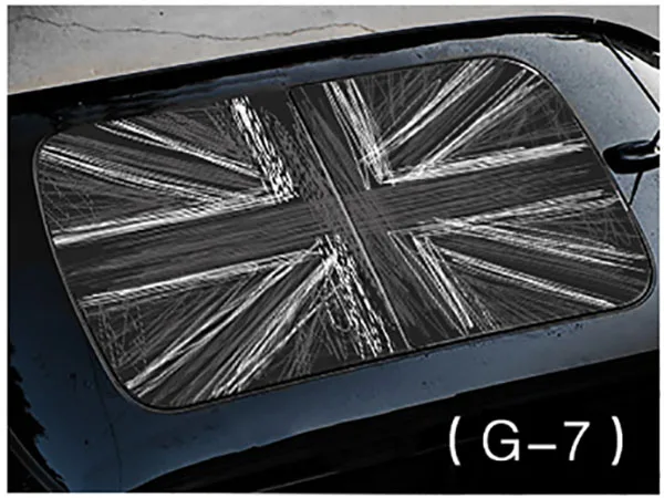 G-7 Полупрозрачная люк наклейка на крышу автомобиля Стайлинг для MINI Cooper S JCW F54 F55 F56 F57 F60 Countryman, Clubman аксессуары - Название цвета: G-7
