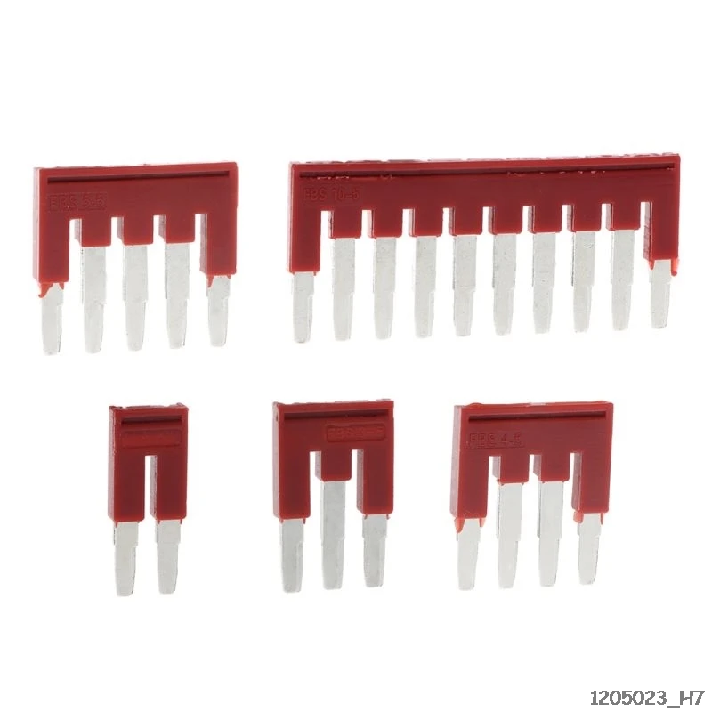 

FBS10-5/FBS4-5/FBS5-5/FBS2-5/FBS3-5 Spring 2.5-3L DIN Rail Terminal Blocks 2-5 Plug-In Bridge For ST2.5 STTB Amphenol Connector
