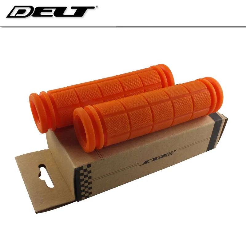 

1x Mountain Road BMX MTB Fixed Gear cycling Bicycle Bike Grip Rubber for Handlebar 22.2 x 125mm Yellow pink orange